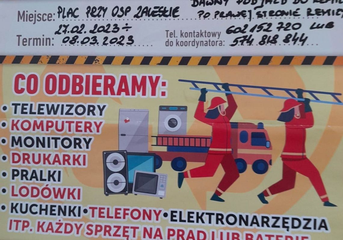 Grafika 1: Wspieramy Strażaków !