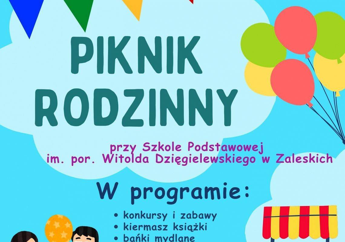 Grafika 1: Zaproszenie na Piknik Rodzinny