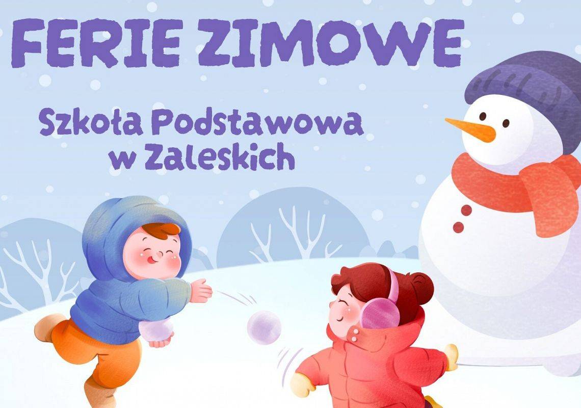 Grafika 1: Ferie zimowe