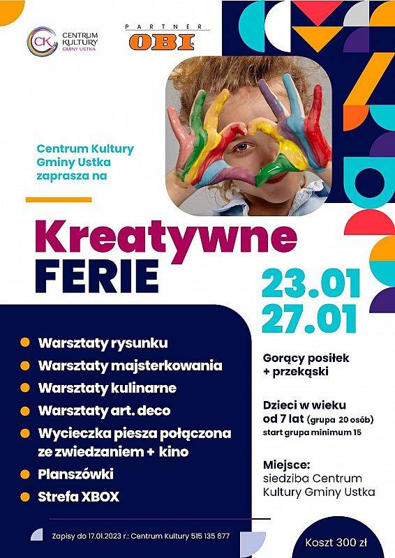 Grafika 1: Kreatywne ferie