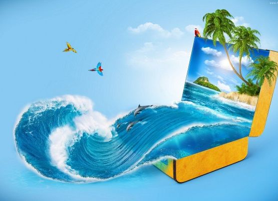 Grafika 1: Witajcie wakacje!