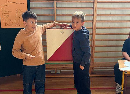 Grafika 12: Wybory do prezydium Rady Samorządu Uczniowskiego - fotoreportaż