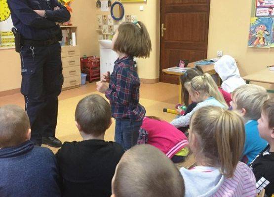 Grafika 4: Spotkanie z policjantami