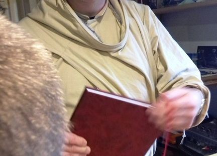 Grafika 10: Na warsztatach introligatorskich u benedyktynów