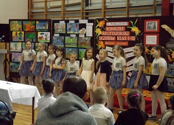 Grafika 8: II Powiatowy Konkurs Recytatorsko - Plastyczny