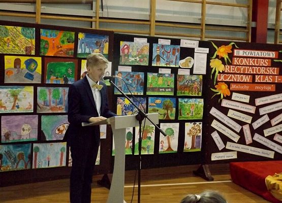 Grafika 5: II Powiatowy Konkurs Recytatorsko - Plastyczny