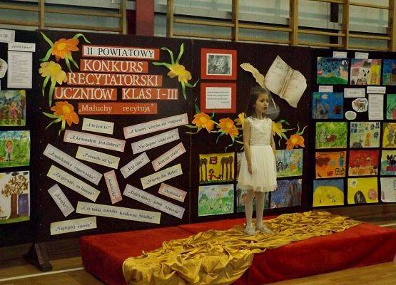 Grafika 6: II Powiatowy Konkurs Recytatorsko - Plastyczny