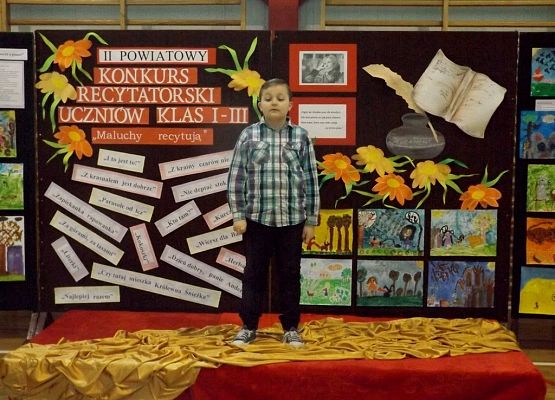 Grafika 7: II Powiatowy Konkurs Recytatorsko - Plastyczny