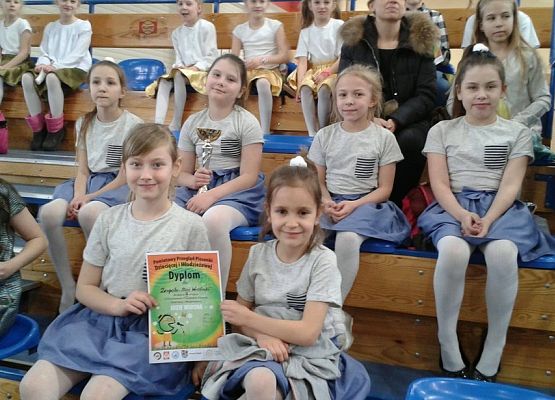 Grafika 5: Pasmo sukcesów śpiewających dziewcząt ze Szkoły Podstawowej w Zaleskich