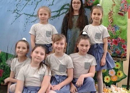 Grafika 9: Pasmo sukcesów śpiewających dziewcząt ze Szkoły Podstawowej w Zaleskich