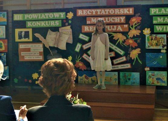 Grafika 4: III Powiatowy Konkurs Recytatorsko - Plastyczny