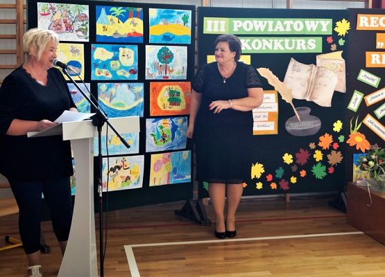 Grafika 9: III Powiatowy Konkurs Recytatorsko - Plastyczny