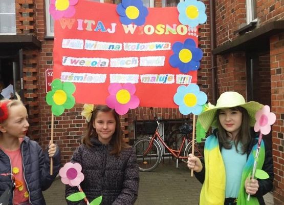 Grafika 1: Witamy wiosnę