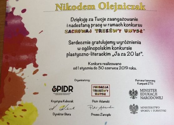 Grafika 6: " Ja za 20 lat"