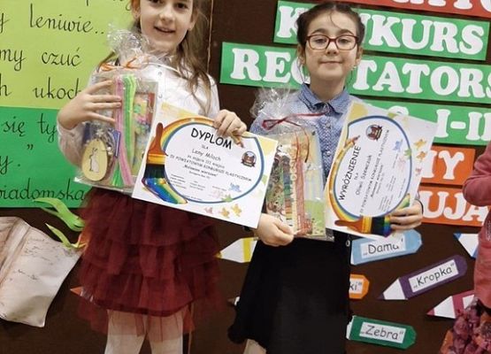 Grafika 4: Powiatowy Konkurs Recytatorski i Plastyczny