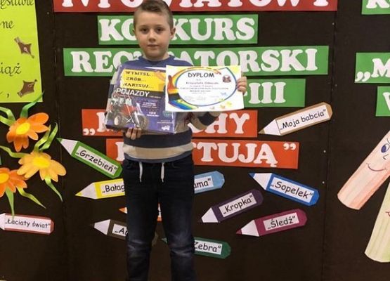 Grafika 7: Powiatowy Konkurs Recytatorski i Plastyczny