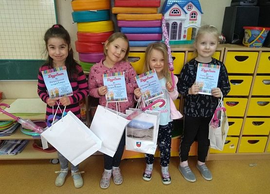 Grafika 7: Główne nagrody dla naszych przedszkolaków