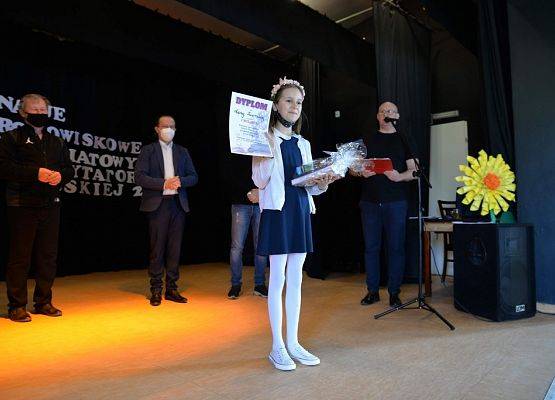 Grafika 8: Eliminacje środowiskowe  XXXVIII Powiatowego Konkursu Recytatorskiego Poezji Polskiej