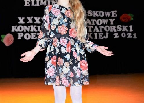 Grafika 2: Eliminacje środowiskowe  XXXVIII Powiatowego Konkursu Recytatorskiego Poezji Polskiej