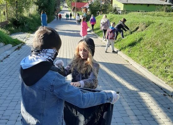 Grafika 7: Sprzątanie świata