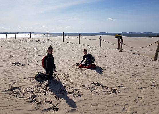 Grafika 5: W Słowińskim Parku Narodowym