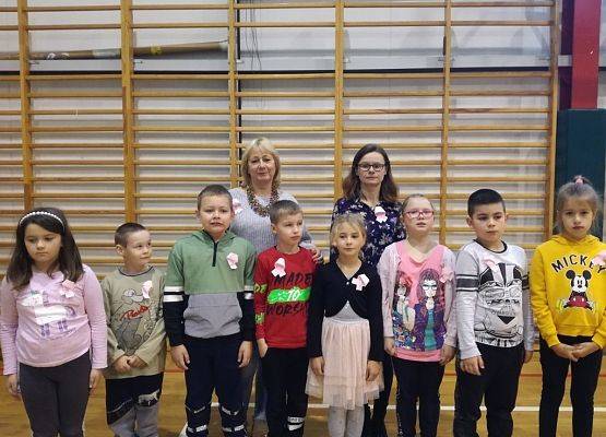 Grafika 1: Akcja „Różowa wstążeczka” w naszej szkole