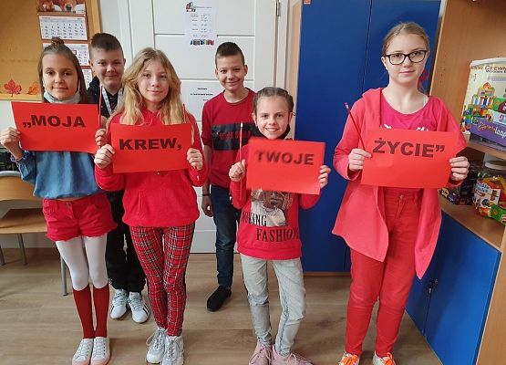 Grafika 4: Akcja " Twoja krew, moje życie"