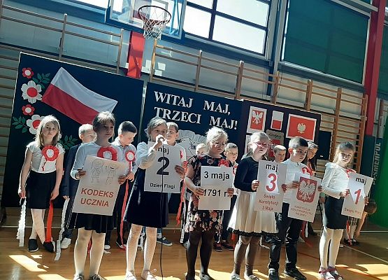 Grafika 9: Witaj Maj, Trzeci Maj!