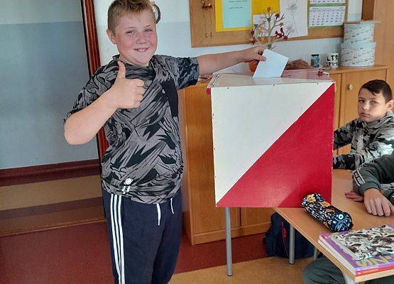 Grafika 11: Szkolna lekcja demokracji