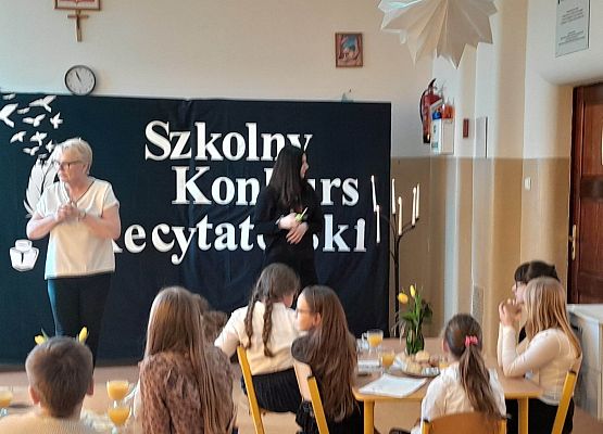 Grafika 1: Szkolny Konkurs Recytatorski