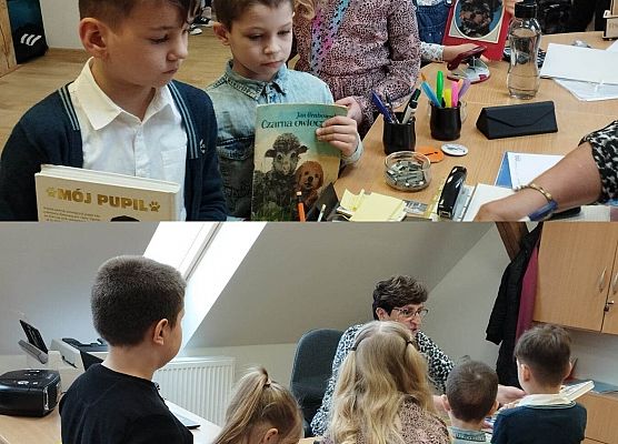 Grafika 6: Pasowanie na czytelnika