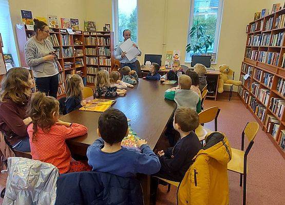 Grafika 6: Maluchy w Bibliotece Publicznej w Duninowie