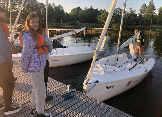 Grafika 2: Szkolenie żeglarskie w Bobięcinie