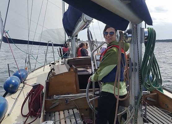 Grafika 7: Zajęcia żeglarskie na Morzu Bałtyckim