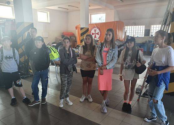 Grafika 2: Wycieczka studyjna do placówki Morskiej Służby Poszukiwania i Ratownictwa SAR w Ustce