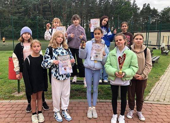 Grafika 8: Gminna Olimpiada Młodzieży Szkół Podstawowych w biegach przełajowych