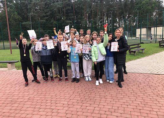 Grafika 7: Gminna Olimpiada Młodzieży Szkół Podstawowych w biegach przełajowych