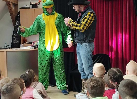 Grafika 1: Spektakl profilaktyczny pt. ,,Dziki zachód"