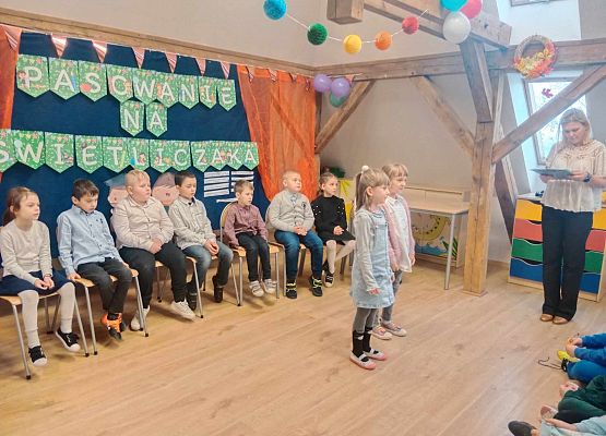 Grafika 3: Pierwszoklasiści zostali Świetliczakami!