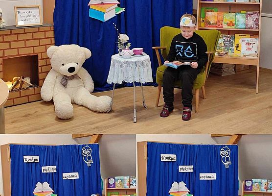 Grafika 3: Konkurs ,,Pięknego Czytania"