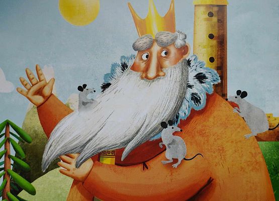 Grafika 3: ,,Polskie miasta w baśni i legendzie"