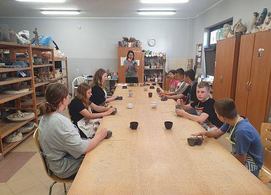 Grafika 2: Warsztaty ceramiczne w pracowni Rękodzielni Słupskiego Ośrodka Kultury