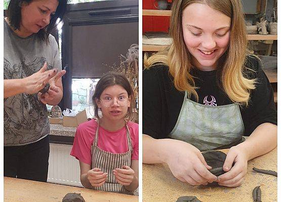 Grafika 6: Warsztaty ceramiczne w pracowni Rękodzielni Słupskiego Ośrodka Kultury