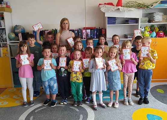 Grafika 1: ,,Jestem eko! – wiem jak segregować odpady”