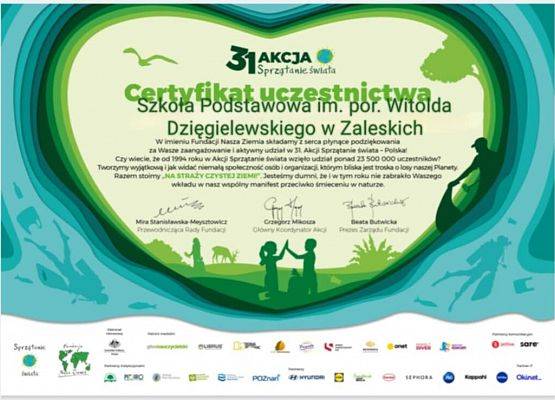 Grafika 12: 31. Akcja Sprzątania Świata