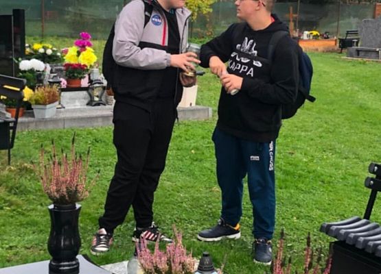 Grafika 2: Akcja ,,Znicz" w naszej szkole