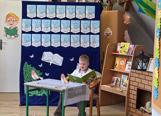 Grafika 1: Szkolny Konkurs „Pięknego Czytania”