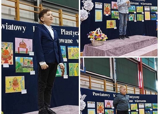 Grafika 14: V Powiatowy Konkurs Recytatorski i Plastyczny