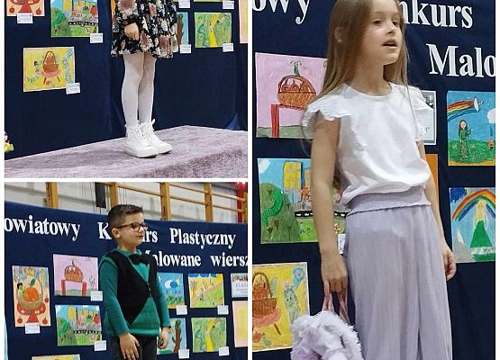 Grafika 8: V Powiatowy Konkurs Recytatorski i Plastyczny