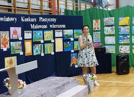 Grafika 1: V Powiatowy Konkurs Recytatorski i Plastyczny